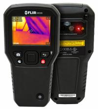 FLIR Thermal Imaging Moisture Meter: Digital, TFT LCD, Pin/Pinless, Wood, Extended Pin/Flat Pinless (MPN MR265). Key specifications — attr999354: Digital; attr1009284: Extended Pin; attr1009272: Data Logging; attr999347: Wood; attr999350: TFT LCD; attr999383: ±1.5% (Basic Accuracy MC Pin); attr999345: FLIR.