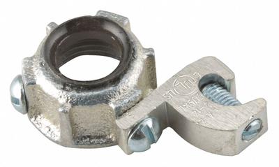 RACO Grounding Bushing: Iron, Zinc Plated, 3/4 in Trade Size, 3/4 in Overall Lg - Grounding Bushings