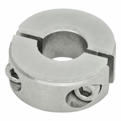 JW WINCO Shaft Collar: 2-Piece, Stainless Steel, Clamp-On, 35 mm Bore Dia - Stainless Steel Vibration- & Sound-Damping Shaft Collars