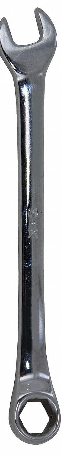 SK PROFESSIONAL TOOLS Combination Wrench: Alloy Steel, Chrome, 1 1/16 in Head Size, Offset (MPN 88234). Key specifications — attr309539: 1-1/16 in; attr309567: No; attr324930: SK PROFESSIONAL TOOLS.