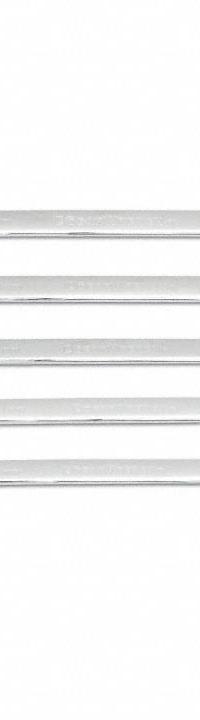 GEARWRENCH Box End Wrench Set: Alloy Steel, Chrome, 5 Tools, 20 mm to 25 mm Range of Head Sizes (MPN 85987). Key specifications — attr324927: GEARWRENCH; attr309452: Tray; attr309451: No; attr309461: Chrome; attr309460: Alloy Steel; attr309463: No; attr309449: 20 mm to 25 mm.