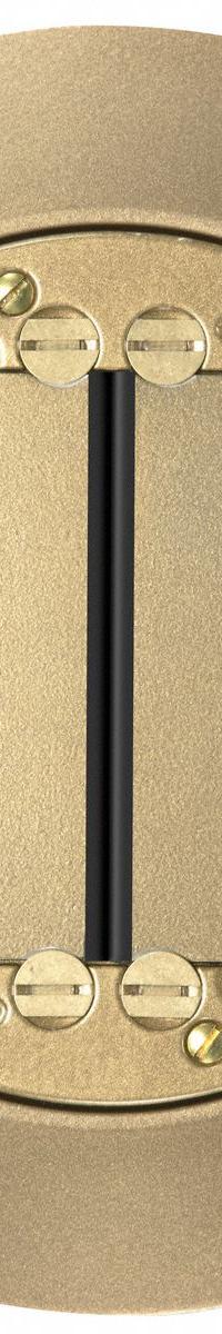 HUBBELL WIRING DEVICE-KELLEMS Floor Box Cover and Carpet Flange: Round, Gold, Brass, Smooth (MPN S1CFCBRS). Key specifications — Brand: HUBBELL WIRING DEVICE-KELLEMS; Color: Gold; Cover Shape: Round; Finish: Smooth; Material: Brass.