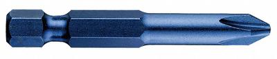 WESTWARD Power Bit: Power Bit, Imperial, PH2 Bit Industry Size, #2 Bit Size, Std - Impact Bits
