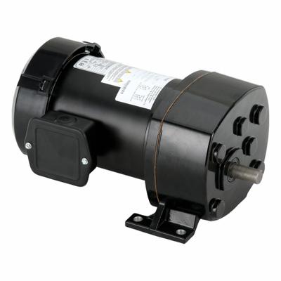 Dayton Gearmotor: Parallel, Single Output Shaft, 3-Phase, TEFC, 87 RPM - Parallel Shaft AC Gearmotors
