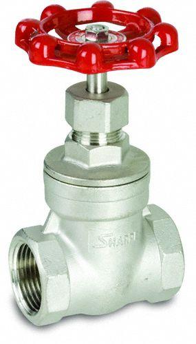 SHARPE Gate Valve: 1 1/4 in, 316 Stainless Steel, Non-Rising, Socket x Socket - Non-Rising Stem Stainless Steel General Purpose Gate Valves