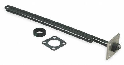 APPROVED VENDOR Water Heater Element: 6,000 W, 240V AC, Flange - Long-Lasting Heating Elements