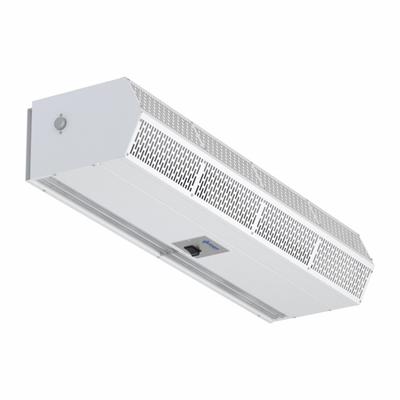 BERNER Air Curtain: Low Profile, For 4 ft Opening, 1,190 cfm, 115V AC, 1 Ph, White - Ambient Air Curtains