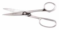 KLEIN TOOLS Shop Shears: Right-Hand, 7 1/4 in Overall Lg, Straight, Steel, Fine, Silver (MPN G718HC). Key specifications — attr308500: Steel; attr308502: Silver; attr308505: Right-Hand; attr308522: Rope; attr324896: KLEIN TOOLS.