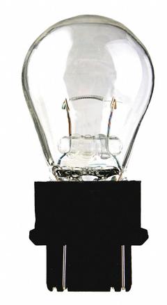 APPROVED VENDOR Incandescent Bulb: Incandescent, Plastic Wedge Single Filament (W2.5x16d), (S) Sign (MPN 3156-10PK). Key specifications — Brand: APPROVED VENDOR; Voltage: 12.8V AC; Bulb Shape: S8; Light Color: White; Trade Number: 3156 (P27W).