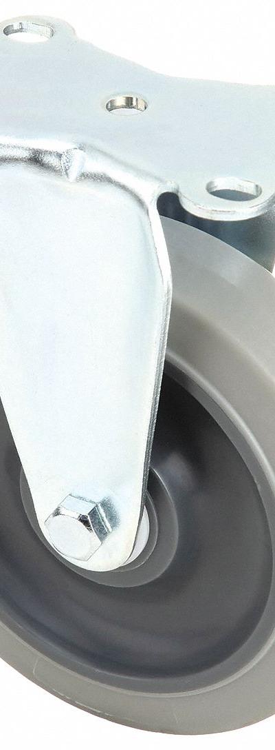APPROVED VENDOR Plate Caster: Rigid - Light-Duty Plate Casters