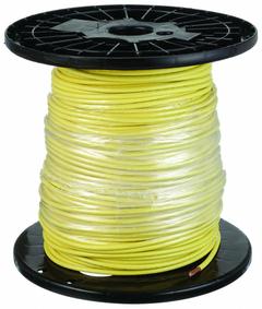 Building Wire: Copper, 6 AWG, 1 Conductors, Stranded, Yellow, 500 ft Lg, THHN (MPN 26068701). Key specifications — Voltage: 600 V; Brand: SOUTHWIRE.