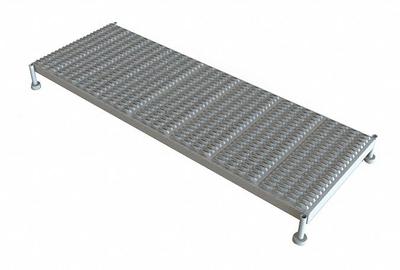 TRI-ARC Adjustable Height Work Platform: 8 in Platform Ht - Max, 24 in Platform Wd - Adjustable-Height Single-Step Platforms