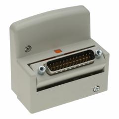 D-SUB HOUSING: 0.1 MPa to 0.7 MPa, -10°C to 50°C, 2 Ports, VVQC1000-F25-1, VQC1000/2000/4000 Series. Key specifications — attr1082675: VVQC1000-F25-1; attr1082724: VQC1000/2000/4000; attr1082719: D-Sub Connector Housing; attr1166233: Left.