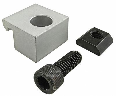 80/20 Standard Angle Clamp Block: Std Angle Clamp Block, 15 Series, For 21/64 in Slot Wd - Clamp Blocks