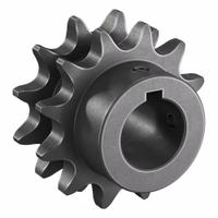 TRITAN Roller Chain Sprocket: 50-2, For 5/8 in Chain Pitch, 1 in Bore Dia, 12 Teeth, Steel (MPN D50BS12H X 1). Key specifications — attr85386: TRITAN.