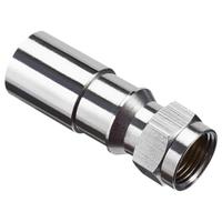 IDEAL Connector: Connector RG6, Solid, Std, 50pk Pack Size, 50 (MPN 92-650). Key specifications — Brand: IDEAL; Color: Red; Compatible Cable Shape: Round; Compatible Wire Solid/Stranded: Solid; _Pack Size: 50pk.
