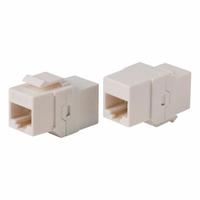 MONOPRICE Inline Coupler: Inline Coupler RJ45, 6A Cable Category, Std, Each Pack Size, 1 (MPN 15696). Key specifications — Brand: MONOPRICE; Color: White; Compatible Cable Shape: Round; _Pack Size: Each.