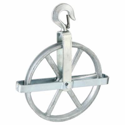 PEERLESS Pulley Block: Swivel, Lifting/Pulling, 1,000 lb Working Load Limit, Fibrous Rope - Hook-Attached Well-Wheel Pulley Blocks