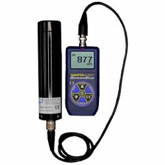 RADIATION ALERT Radiation Survey Meter: CPM/CPS/mR/hr/uSv/hr, NIST, LCD with Backlight (MPN GammaView). Key specifications — Measuring Units: CPM; Includes: Mini USB Cable; Operating Ranges: 0 to 875,000 CPM; Brand: RADIATION ALERT; Calibration Certificate Type: NIST.