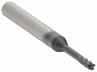 OSG Square End Mill: Carbide, Diamond Coated, 4 Flute, 1/16" Mill Dia, 3/16" LOC - Reduced-Neck Carbide Square End Mills for Graphite & Carbon Fiber
