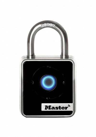 MASTER LOCK Bluetooth Padlock: Black, Steel, Std Shackle - Standard Shackle Bluetooth Padlocks