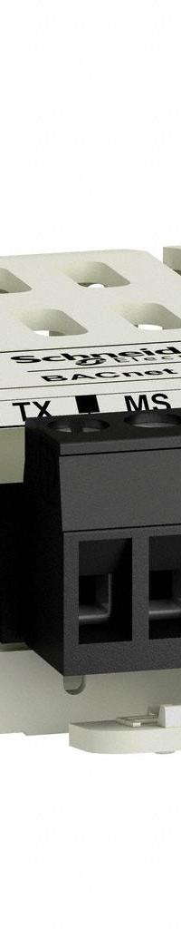 SCHNEIDER BACnet MS/TP Communication Module: ATV600/ATV630/ATV650/ATV660/ATV680, VW3A3725. Key specifications — Manufacturer Part Number: VW3A3725; Brand: SCHNEIDER; Product Type: BACnet MS/TP communication module; Compatible Series: ATV600.