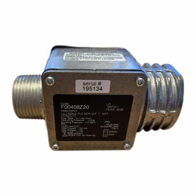 PIUSI Fuel Pulse Meter: Fuel Meter, Mechanical, 1 in NPT, 32 gpm Flow Rate - Max - Meters for Fuel Transfer Pumps