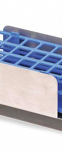 Tube Rack: Stainless Steel, (24) Tubes (MPN 30400108). Key specifications — Material: Stainless Steel; Product Type: Test Tube Rack; Total Holding Capacity: (24) Tubes; Brand: OHAUS.