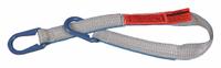 LIFT-ALL Web Sling: Type U, Polyester, Universal Link, 1 Plies, 18 ft Sling Lg, 11 in Eye Lg, Silver (MPN UU1803TX18). Key specifications — attr993854: LIFT-ALL; attr993857: Silver; attr1028218: Standard Tag; attr1028219: Partially Sewn.