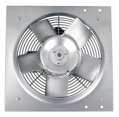 Dayton Exhaust Fan: Direct Drive, 12 in Blade, 1/4 hp, 1,450 cfm, 115/230V AC - Standard Direct-Drive Panel Exhaust Fans