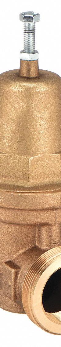 APOLLO Water Pressure Reducing Valve: NPT x NPT, 3/4 in Pipe Size, Bronze, 25 psig to 75 psig (MPN 36LF20401). Key specifications — Brand: APOLLO; Low-Lead Compliance: Low-Lead Compliant.