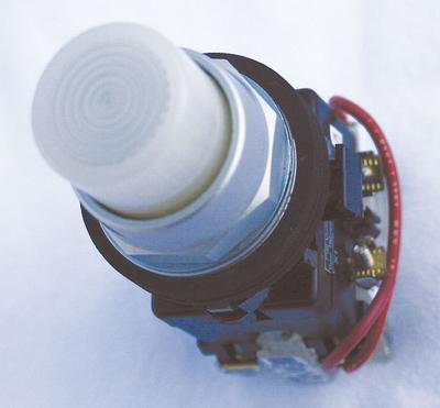 EATON Pilot Light: 30 mm Panel Mounting Size, White, LED - LED Pilot-Lights
