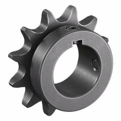 TSUBAKI Single Strand Sprocket: 50, For 5/8 in Chain Pitch, 1 1/4 in Bore Dia, 12 Teeth, Steel (MPN 50B12F-1 1/4). Key specifications — Brand: TSUBAKI.