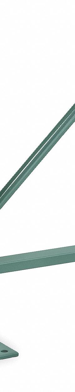 STEEL KING Seismic Upright Frame: Teardrop, 12 ft Overall Ht, 42 in x 3 in, Green, Steel (MPN RTFBG042144F042XBVG). Key specifications — Color: Green; Brand: STEEL KING.