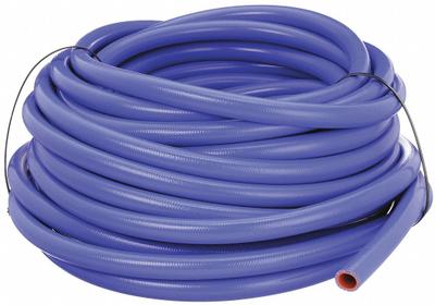 FLEXTECH Heater Hose: 5/8 in Hose Inside Dia., 100 ft Hose Lg, Blue, Silicone - Silicone SAE J20R3 Heater Hoses