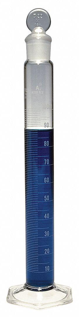 KIMBLE Graduated Cylinder: 10 mL, B, To Contain (TC) - Class B Glass Graduated Cylinders