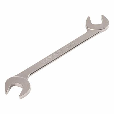 TEKTON Open End Wrench: Chromium Molybdenum Steel, Satin, 9/16 in Head Size - SAE, Double End, Open End Wrenches