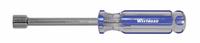 WESTWARD Solid Round Shank Nut Driver: Straight, SAE, Without Magnetized Tip, Std, 3/8 in Tip Size (MPN 401L23). Key specifications — attr1214485: Round; attr1214505: WESTWARD.