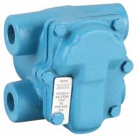 Steam Trap: Cast Iron, 3/4 in FNPT, 1,450 lb/hr, 75 psi Max., 450°F Max., C Pattern (MPN FTN-C4D9A). Key specifications — Brand: NICHOLSON; Installation Orientation: Horizontal; Float Material: Cast Iron; Manufacturer Series: FTN.