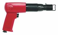 CHICAGO PNEUMATIC Air Hammer: 3/8 in Shank Size, 3 1/2 in Stroke Lg, 2,300 bpm Blows per Minute (MPN CP7150). Key specifications — attr1320834: CHICAGO PNEUMATIC; attr1320853: Round; attr1320854: Round; attr1320857: Bare Tool.