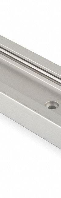 Linear Guide Rail: 18, 60 in Overall Lg, 1.921 in Overall Wd, 0.76 in Overall Ht, Aluminum Alloy (MPN RR18-060.000). Key specifications — Brand: PBC LINEAR; Size: 18; Nominal Rail Size: 18.