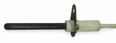 Supco Hot Surface Igniter: OEM, Silicon Nitride, 15 1/2 in Lead Lg, 120V AC, Hardwired - Direct OEM Replacement Hot Surface Ignitors
