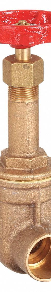 MILWAUKEE VALVE Gate Valve: 3/4 in, Bronze, Rising, Sweat x Sweat, 200 psi Max. Pressure (CWP) (MPN 149.75). Key specifications — Wedge Material: Bronze; Brand: MILWAUKEE VALVE; Bonnet Material: Bronze.