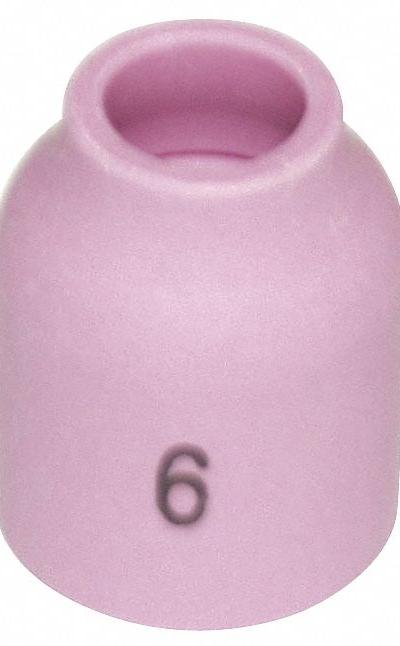 AMERICAN TORCH TIP Nozzle: Alumina, No. 4, Std, 53N58, 10 PK - Gas Lens Nozzles