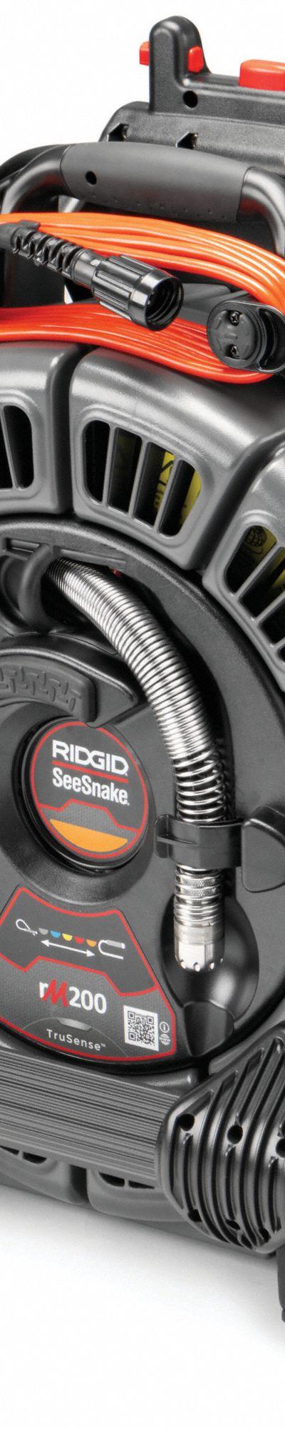 RIDGID Underground Inspection Camera System: SeeSnake® - Ridgid Pipe Inspection Camera Reels