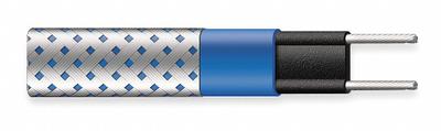 RAYCHEM Electric Heating Cable: For Indoor Only, 50 ft Cable Lg, 120V AC - Cut-to-Length Electric Heating Cables