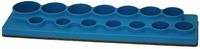 WESTWARD Socket Tray: Blue, 12 3/4 in Overall Wd, 14 Posts/Slots, Polypropylene (MPN 5NNE8). Key specifications — attr1125333: Magnetic Back; attr1125348: Polypropylene; attr1125346: WESTWARD; attr1125347: Blue.