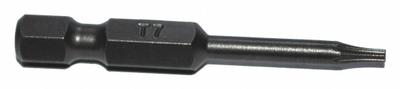 ZEPHYR Power Bit: Power Bit, T7 Bit Size, Imperial, Torx Head, T7 Bit Industry Size - Power Torx Bits