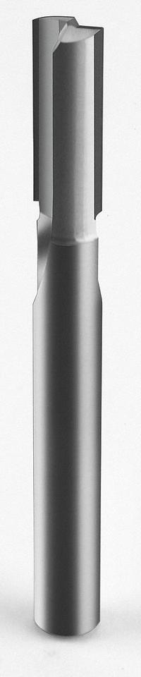 ONSRUD Solid Router Bit: Straight Flute, Diamond Coated, 2 Flute, 1/4" Cut Dia, 3/4" LOC (MPN 68-005)