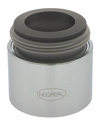 NEOPERL Outlet: 1.5 gpm Flow Rate, Aerated Flow Outlet, Brass, Chrome Finish - Faucet Aerators & Outlets
